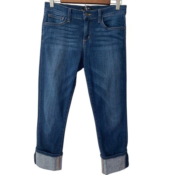 JOE'S Jeans Women's 26 Cool Off Clean Cuff Crop Samantha Summer Spring Y2K 90's - Picture 1 of 8